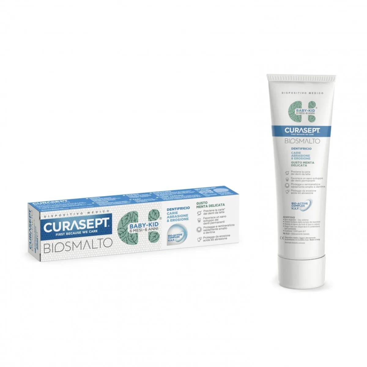 Curasept Biosmalto Baby-Kid Mint Flavor