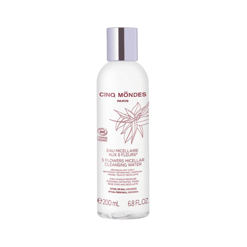 Cinq mondes :Five Flowers Miscellar Water 200Ml