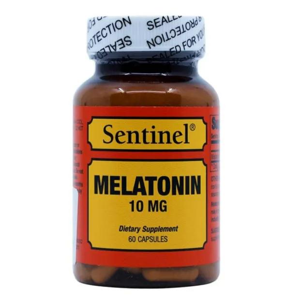 Sentinel Melatonin10 Mg 60 Capsules