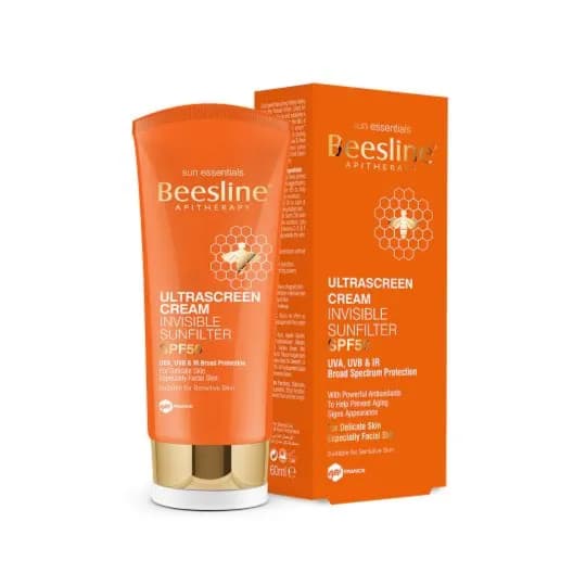 Beesline Ultrascreen Cream Invisible Sunfilter With Spf 50 60ml