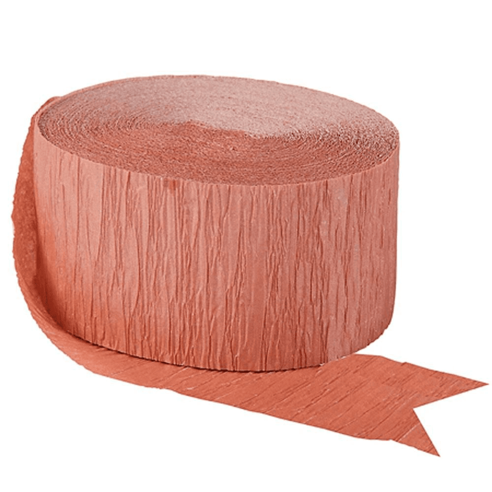 Rose Gold Crepe Ribbon