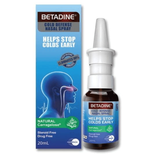 Betadine Cold Defense Nasal Spray 20ml