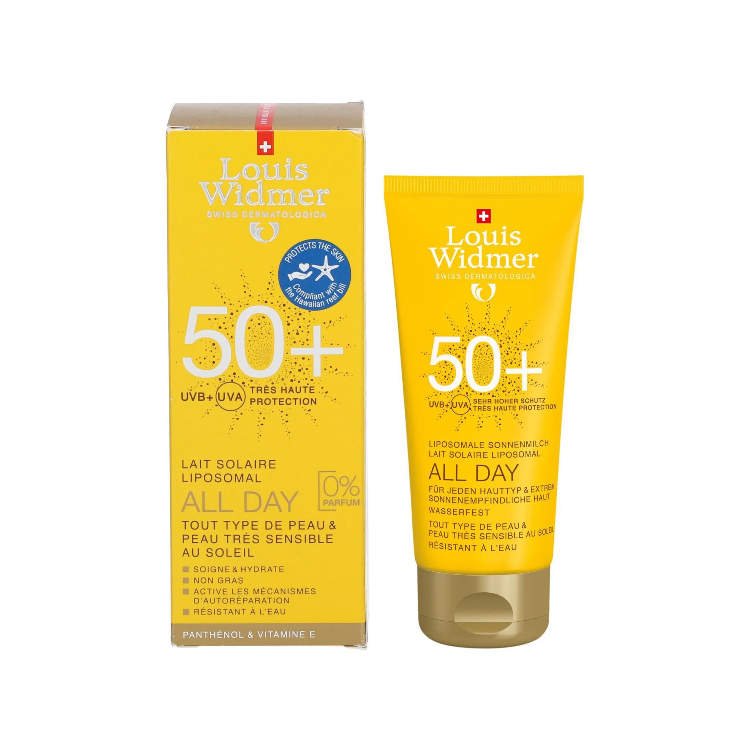 Louis Widmer All Day 50+ Sun Protection 50ml