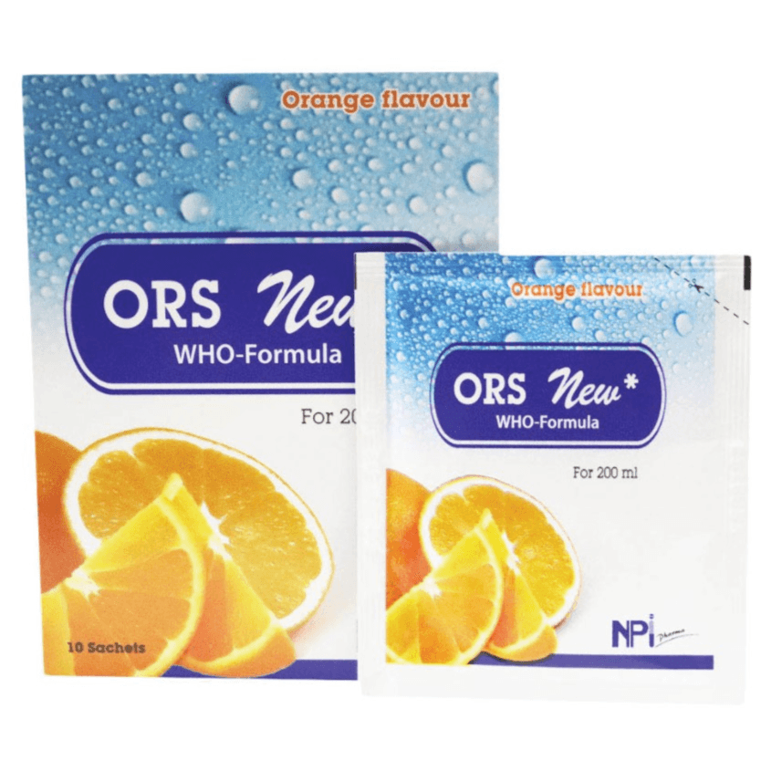 Ors New Who-Formula 200Ml Sachets (Orange Flavour) 10'S