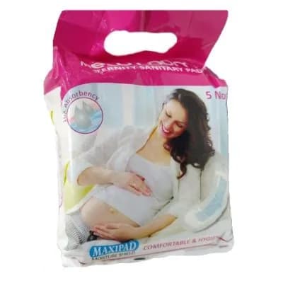 New Mom Maternity Sanitary Pad 5 Pieces Size Maxi Pad