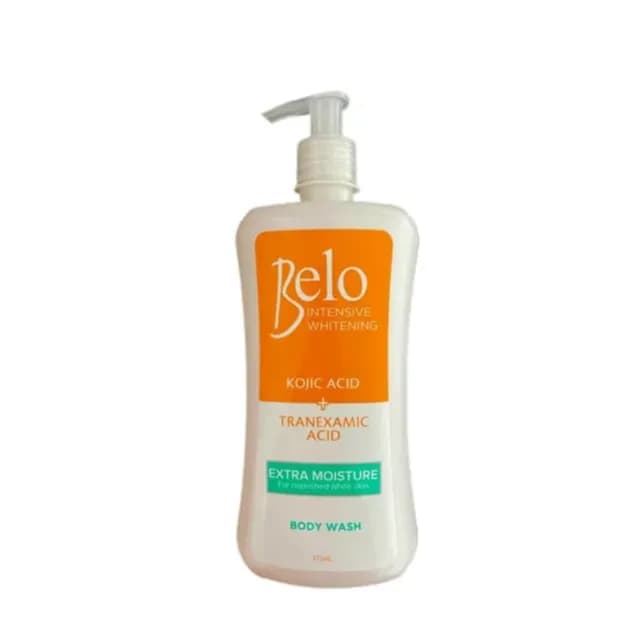 Belo Intensive Whitening Kojic Acid Tranexamic Acid Extra Moisture Body Wash 475ml