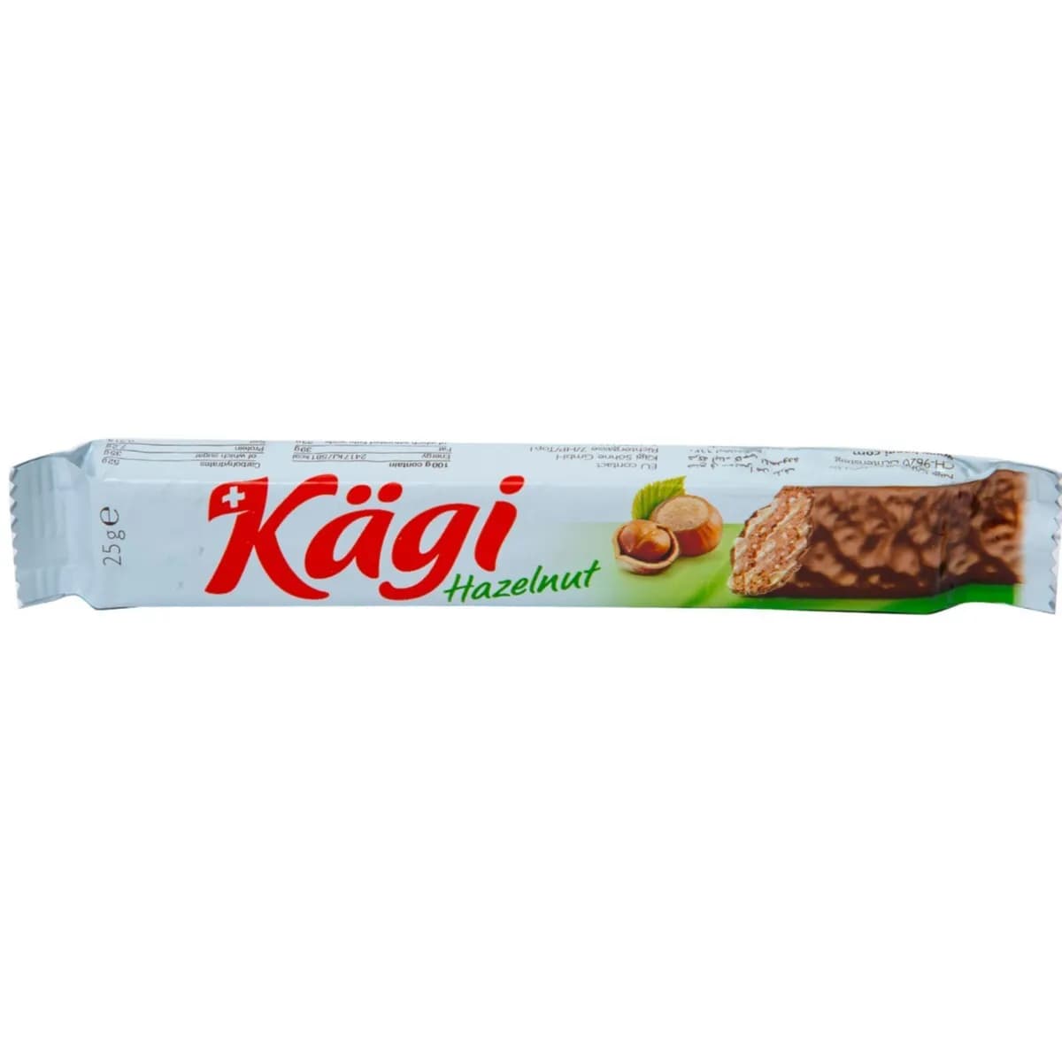 Kagi Hazelnut Swiss Chocolate Wafer Speciality 25g