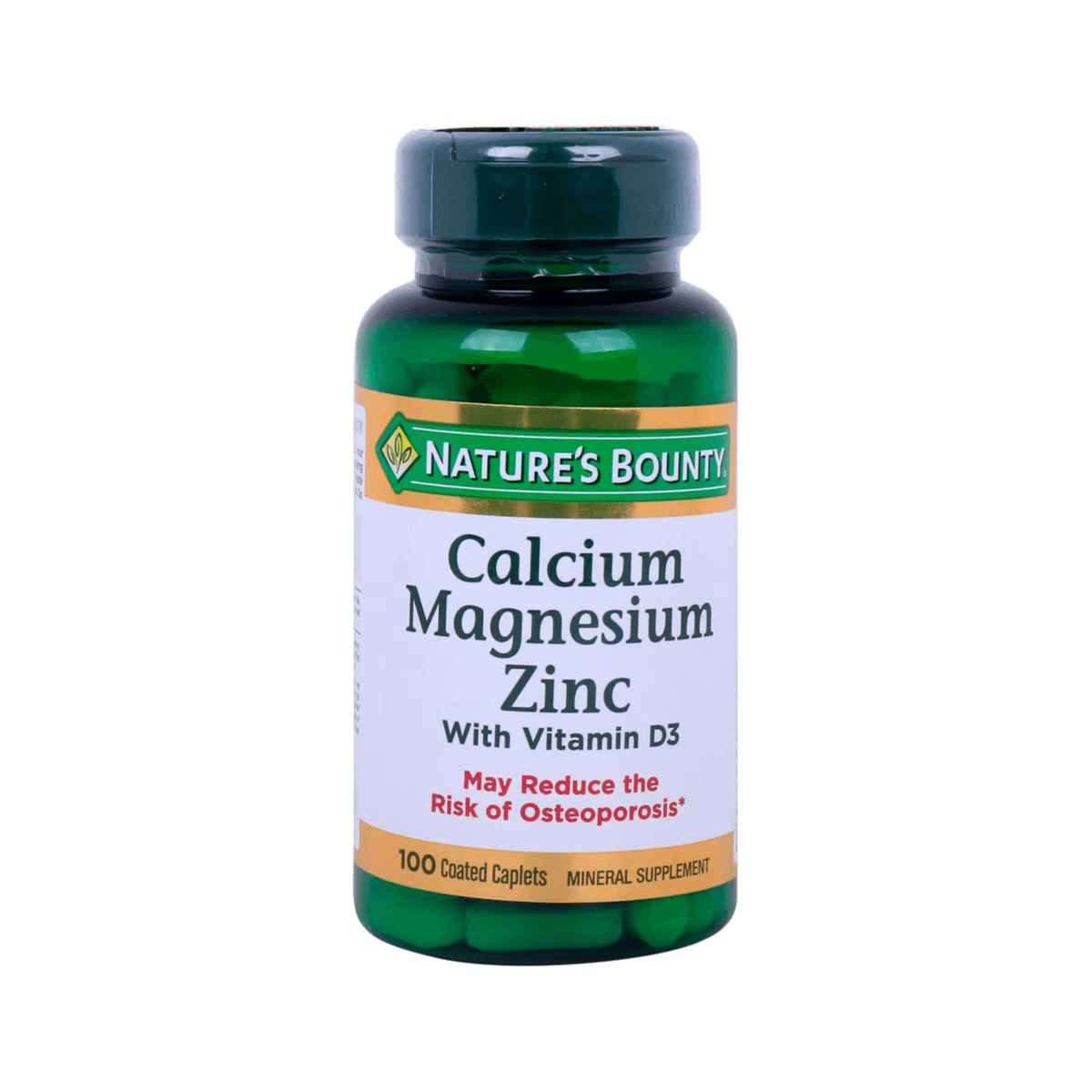 Natures Bounty Calcium Magnesium Zinc 100 Caps