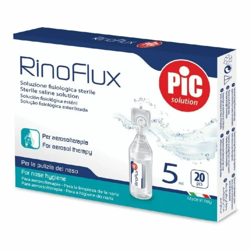 Pic Rinoflux Saline Solution 20 x 5ml