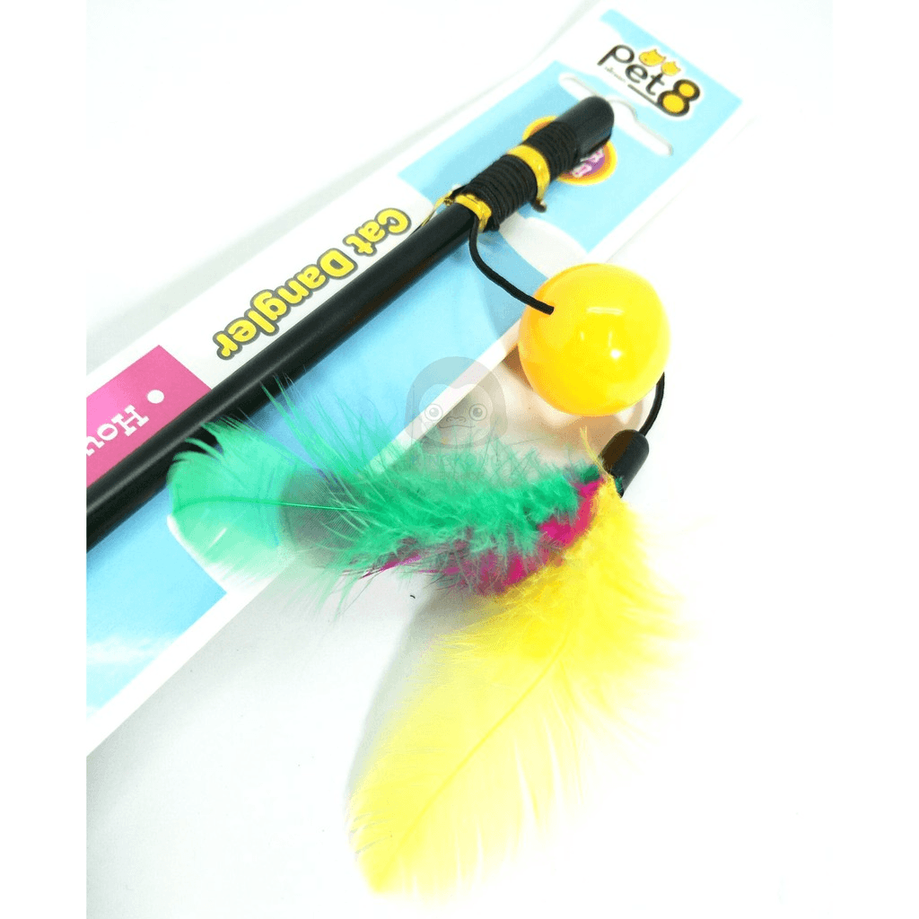 Pet 8 Cat Dangler Cat Stick Toy