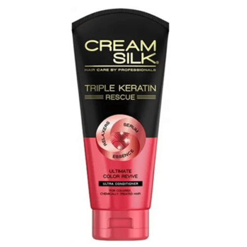 Cream Silk Triple Keratin Rescue170 Ml