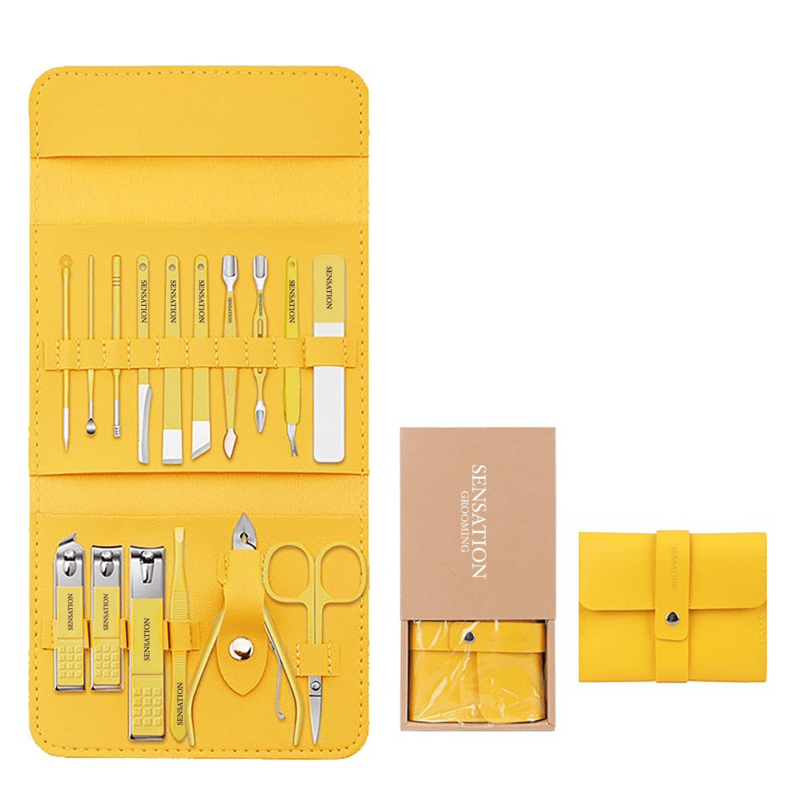 Luxury Sensation 16 Pieces Manicure Set Sun