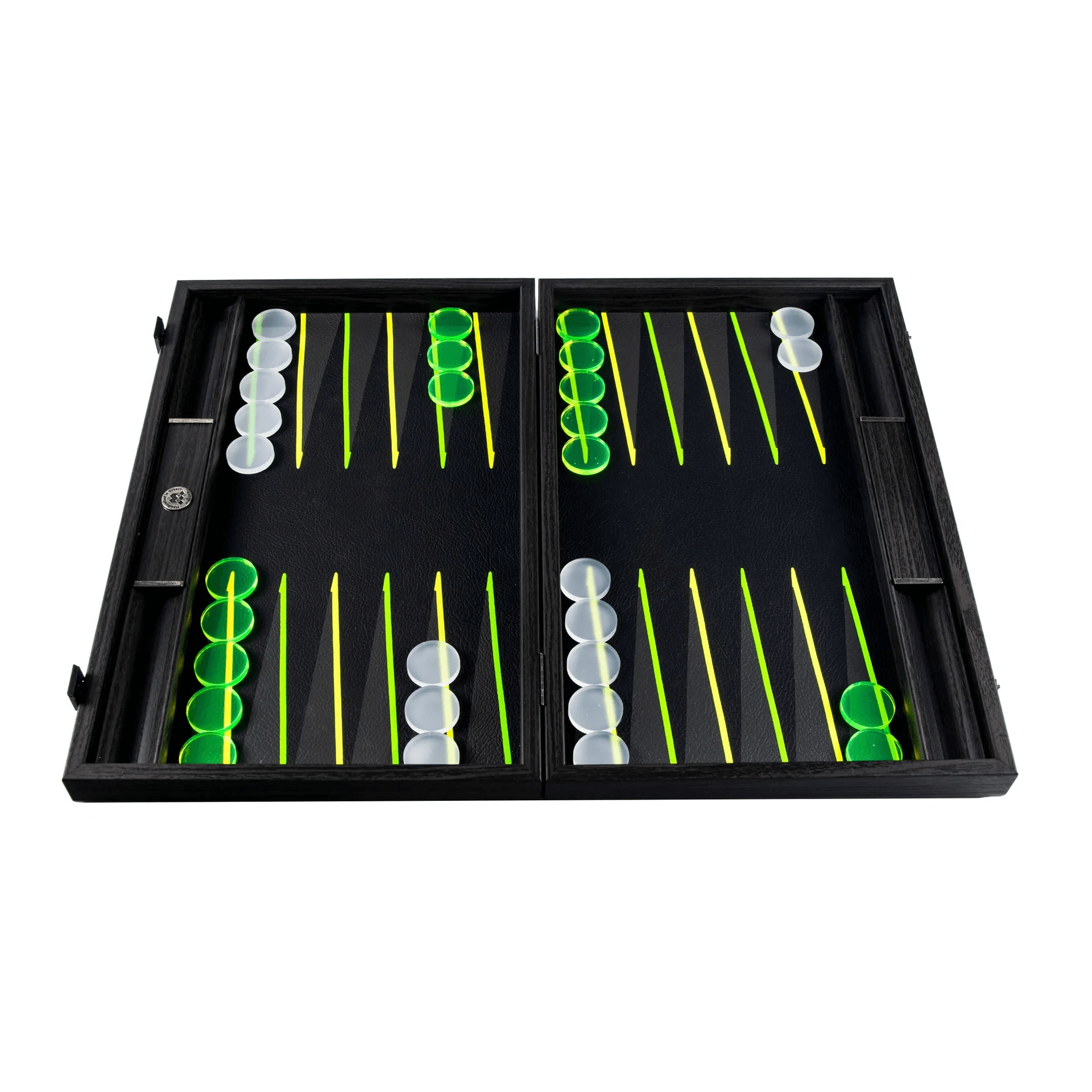 Manopoulos Fluo Green Uv Backgammon