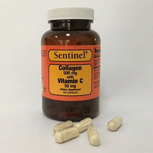 Sentinel Collagen 500mg with Vitamin C 50mg