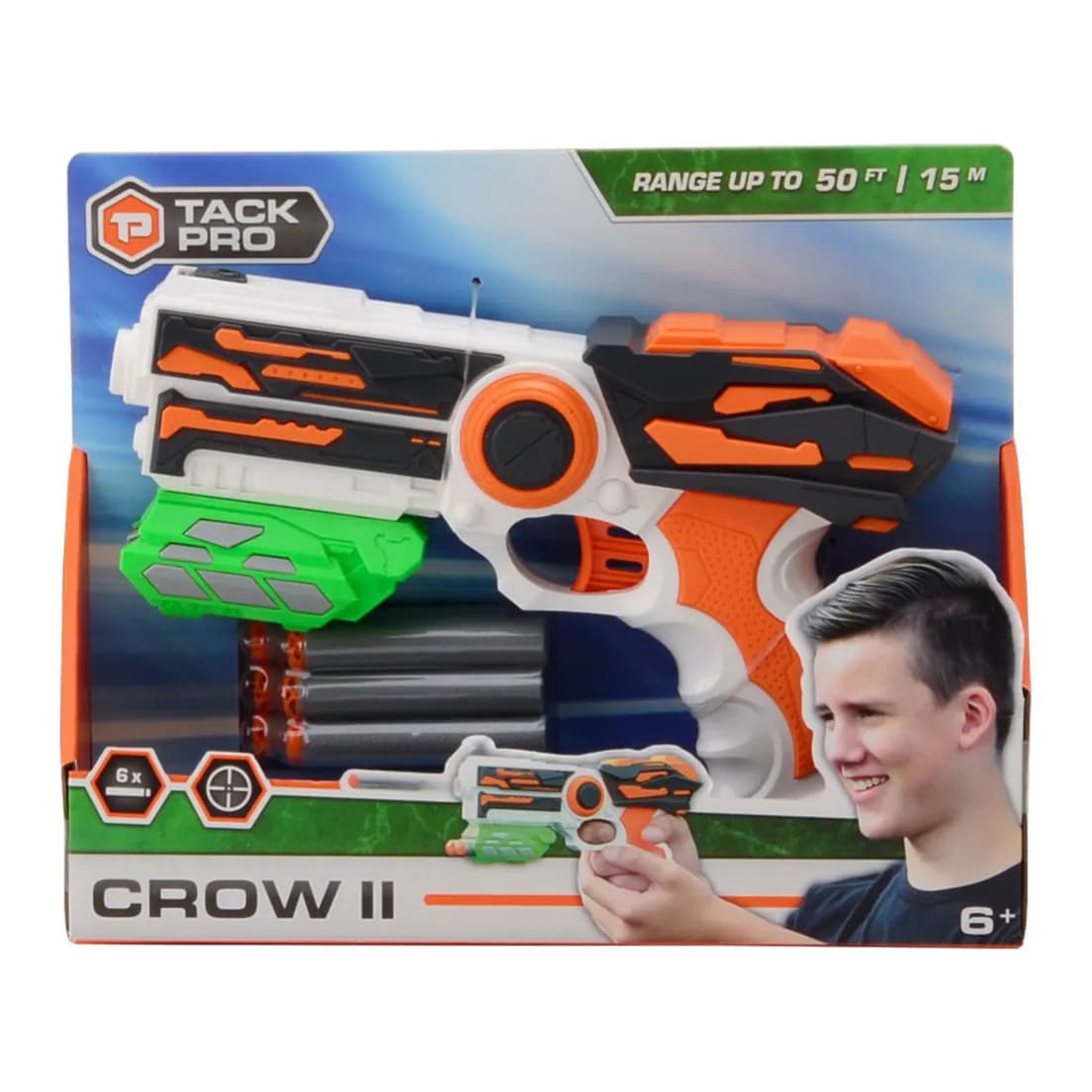 Tack Pro® Crow Ii With 6 Darts, 23 Cm