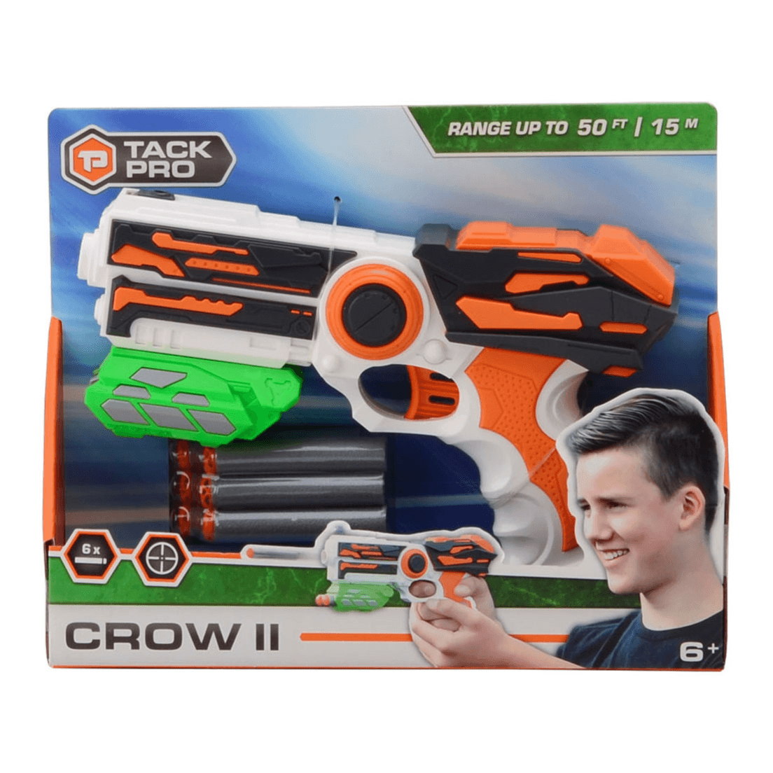 Tack Pro® Crow Ii With 6 Darts, 23 Cm