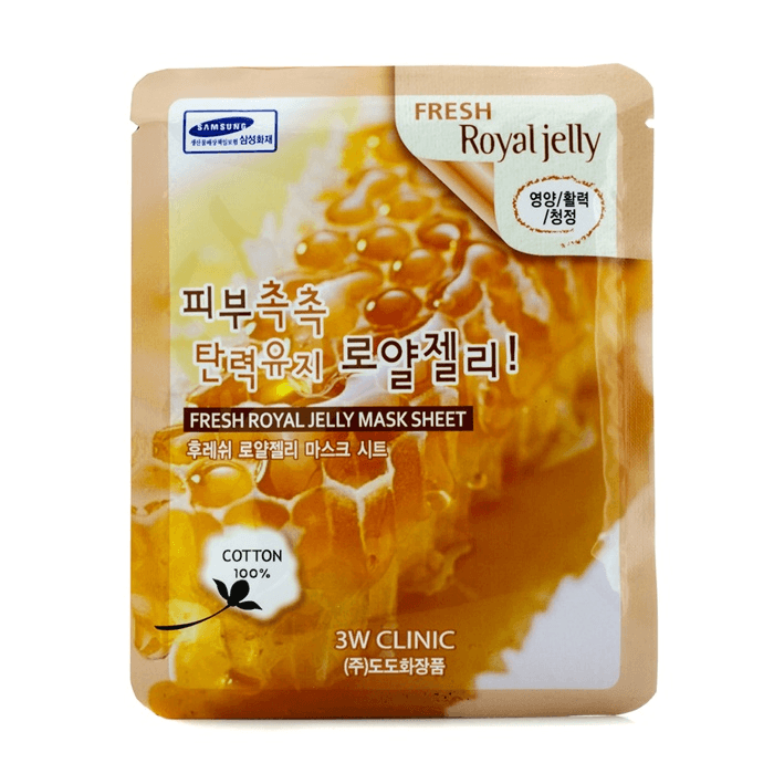 3w Clinic Fresh Royal Jelly Mask Sheet