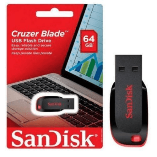 Sandisk Usb 2.0 Flash Drive 64gb