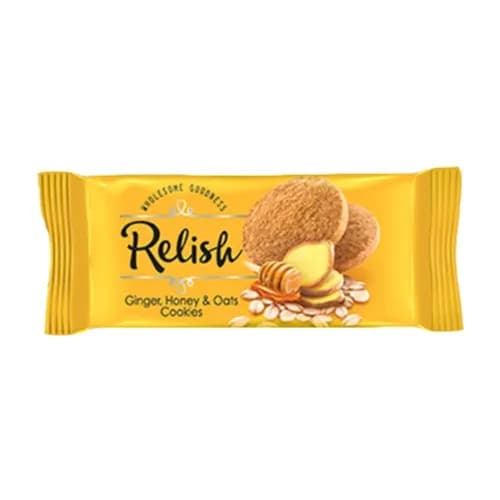 Relish Ginger, Honey & Oats Cookies 42g