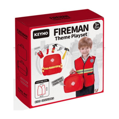 Kenyo-Fireman-Theme Playset-3+Ages