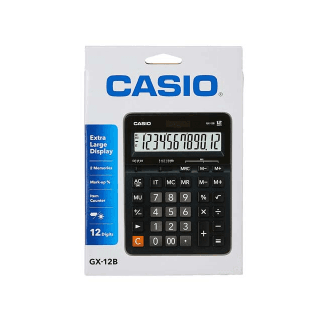 Casio Calculator Gx-12b