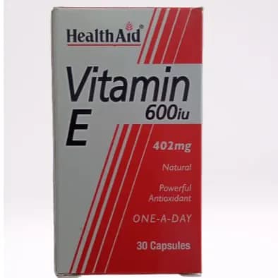 Health Aid Vitamin E-600 Iu 268 Mg Capsules 30's