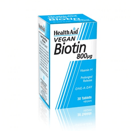 Health Aid Biotin 800mcg 90 Tablets