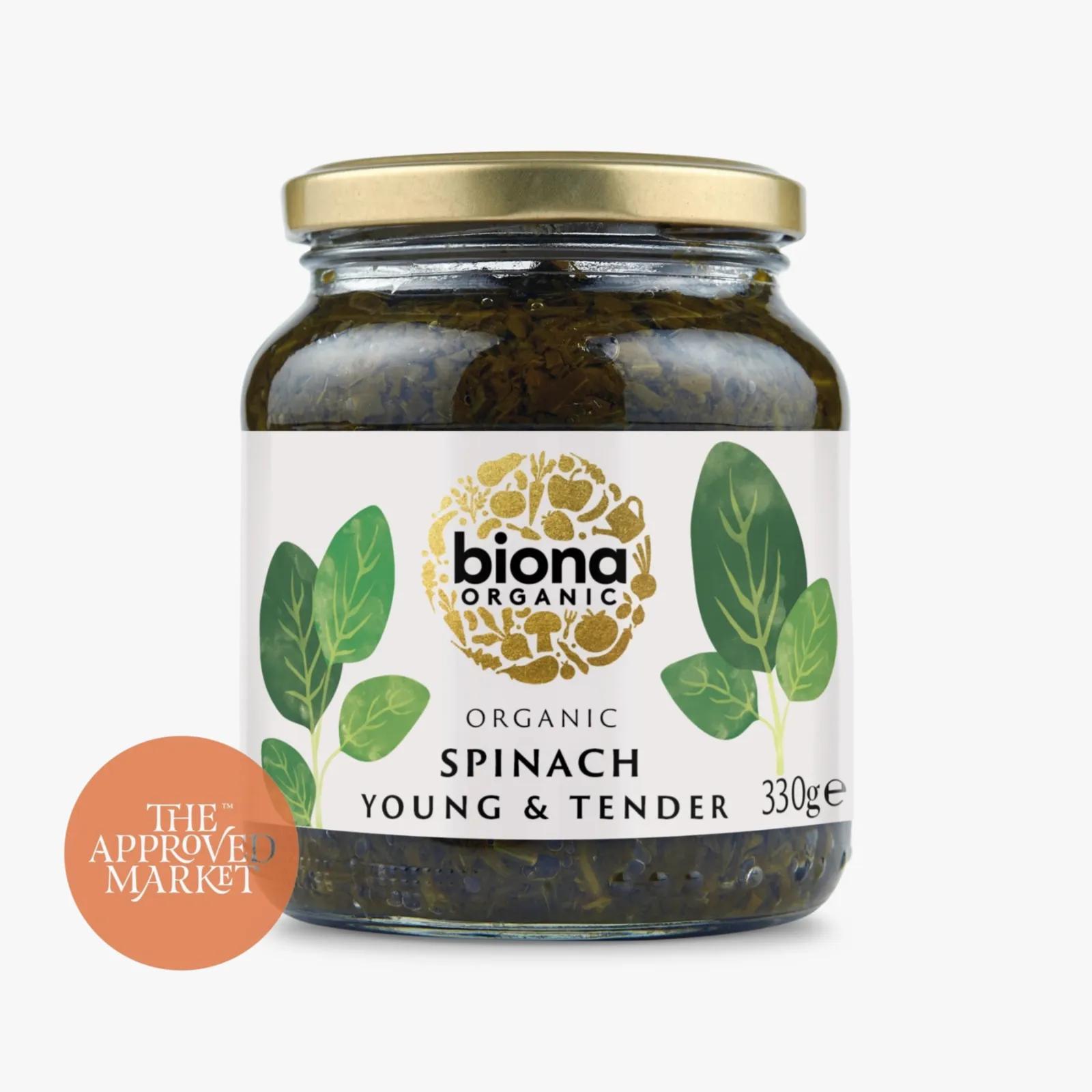 Biona Spinach Organic 330g