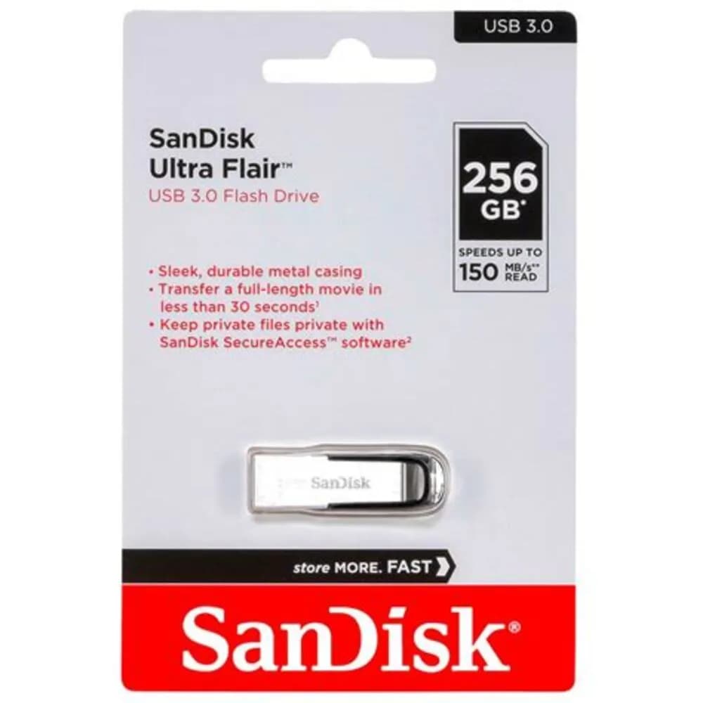 Sandisk Ultra Flair Flash Drive 256gb