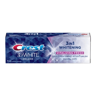 Crest 3D White Deluxe Vitalizing Fresh Toothpaste 75ml