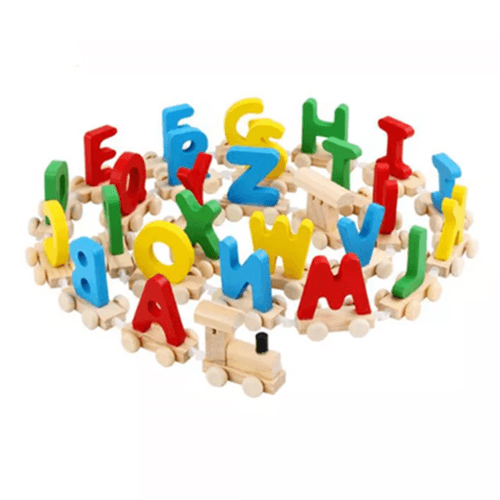 Magnetic letter Train