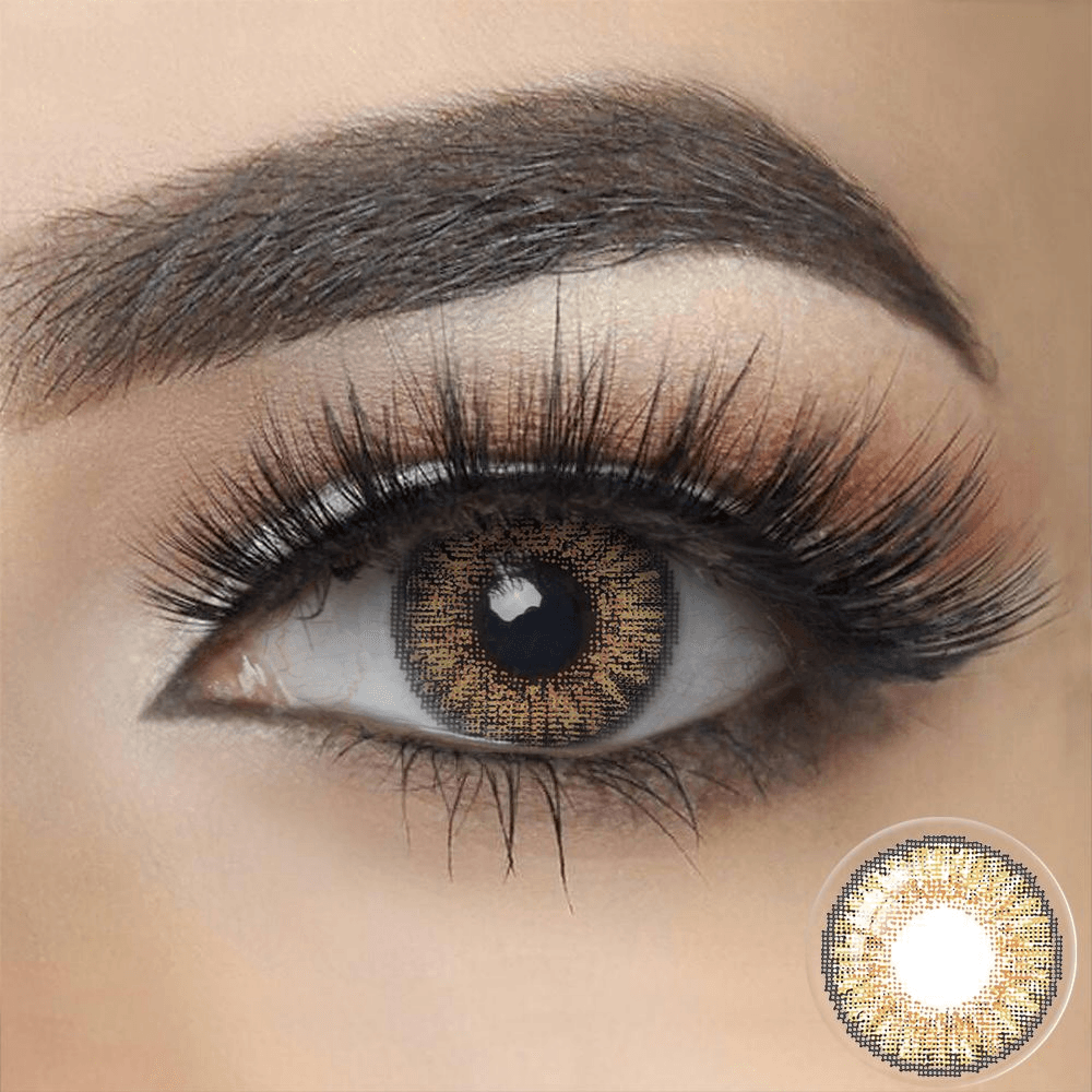 Beauty Monthly Color Contact Lenses Natural Lookhazel Color