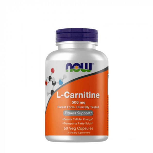 NOW L-Carnitine 500mg Capsules 60's