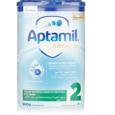 Aptamil Advance 2 Milk 900 Gm