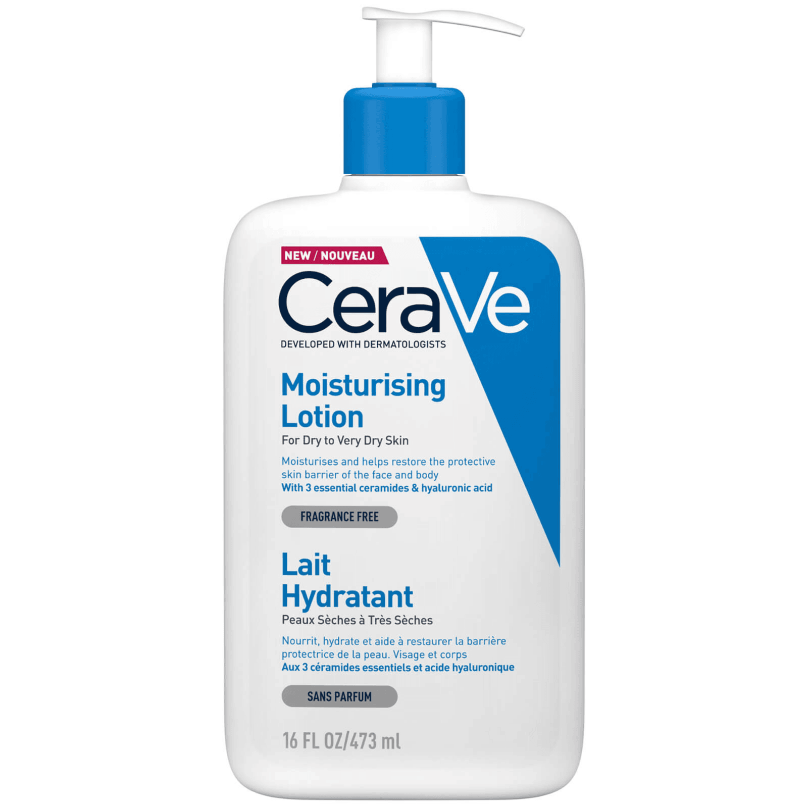 Moisturising Lotion For Dry To Very Dry Skin 473Ml