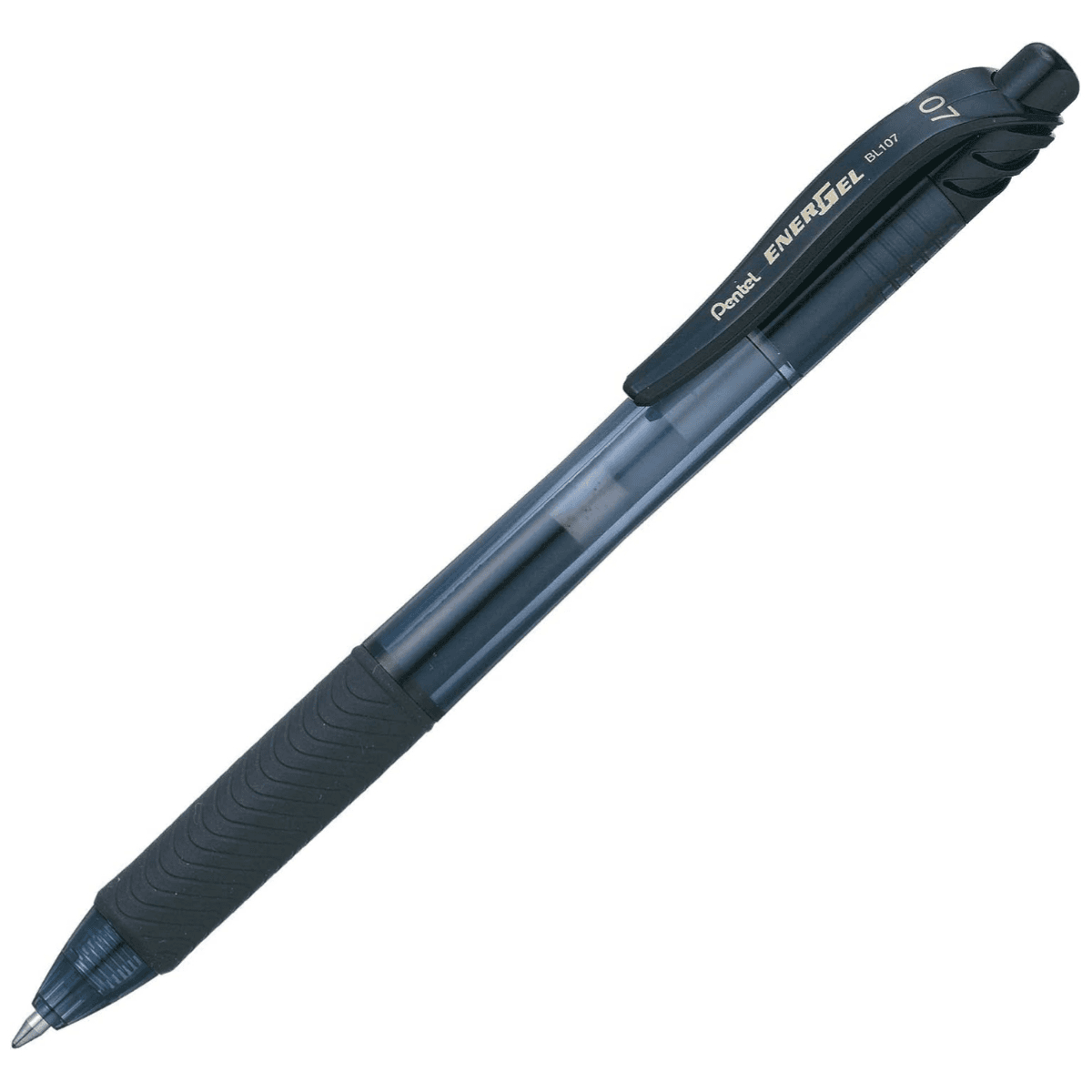 Pentel Energel 0.7mm Retractable Gel Roller Pen - Black (PNPE44)