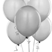 Standard Grey Balloon