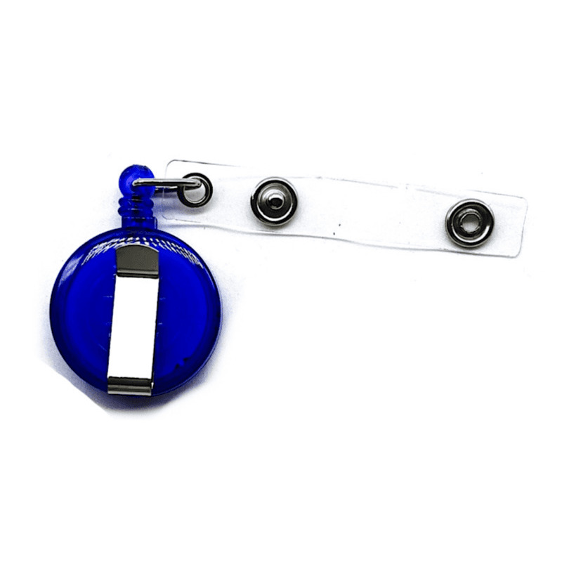 Plastic Id Reel, Blue Color - 1046