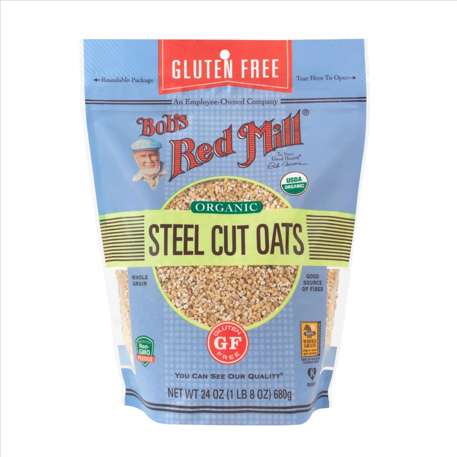 Brm GF Organic Steel Cut Oats 680g