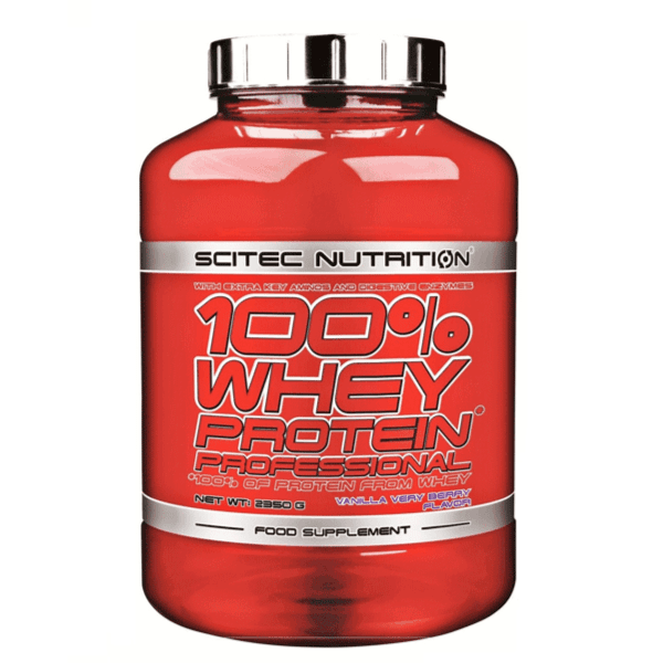 Scitec 100% Whey Protein Professional 2350Gm Vanilla Verry Berry