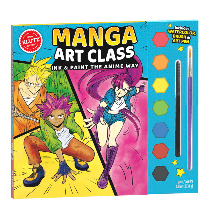 848502 Manga Art Class (Paperback) By Editors Of Klutz