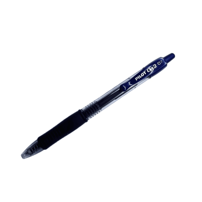 Pilot G-2 Gel Roller Ballpoint Pen 0.7mm blue black Colour - 12075