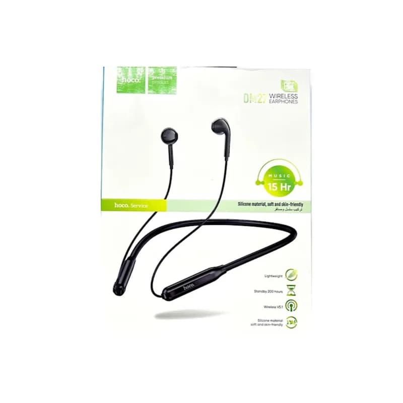 Hoco Bt Wireless Earphones Black Colour - 9019