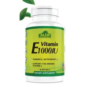 Alfa Vitamins Vitamin E 1000 50's