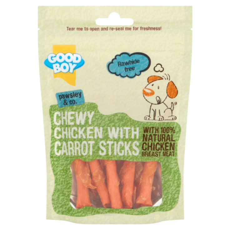 Good Boy Treats Chicken Carrot Sticks - 90G