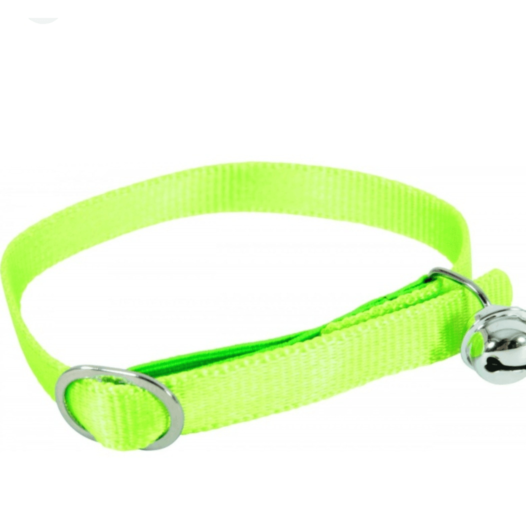 Nylon Collar 30Cm Green