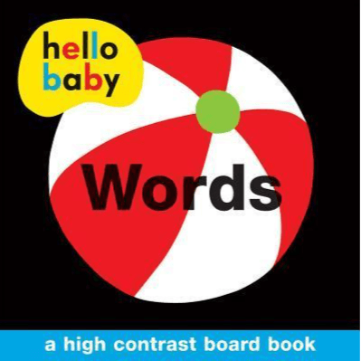 515980 Hello Baby: Words: A High-Contrast Board Book (Board Book) By Priddy, Roger