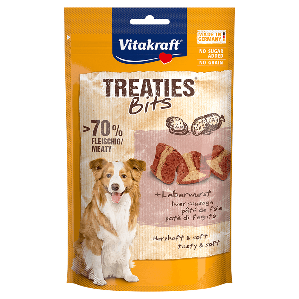 Vitakraft Treaties Bits Liver Sausage 120G Dog