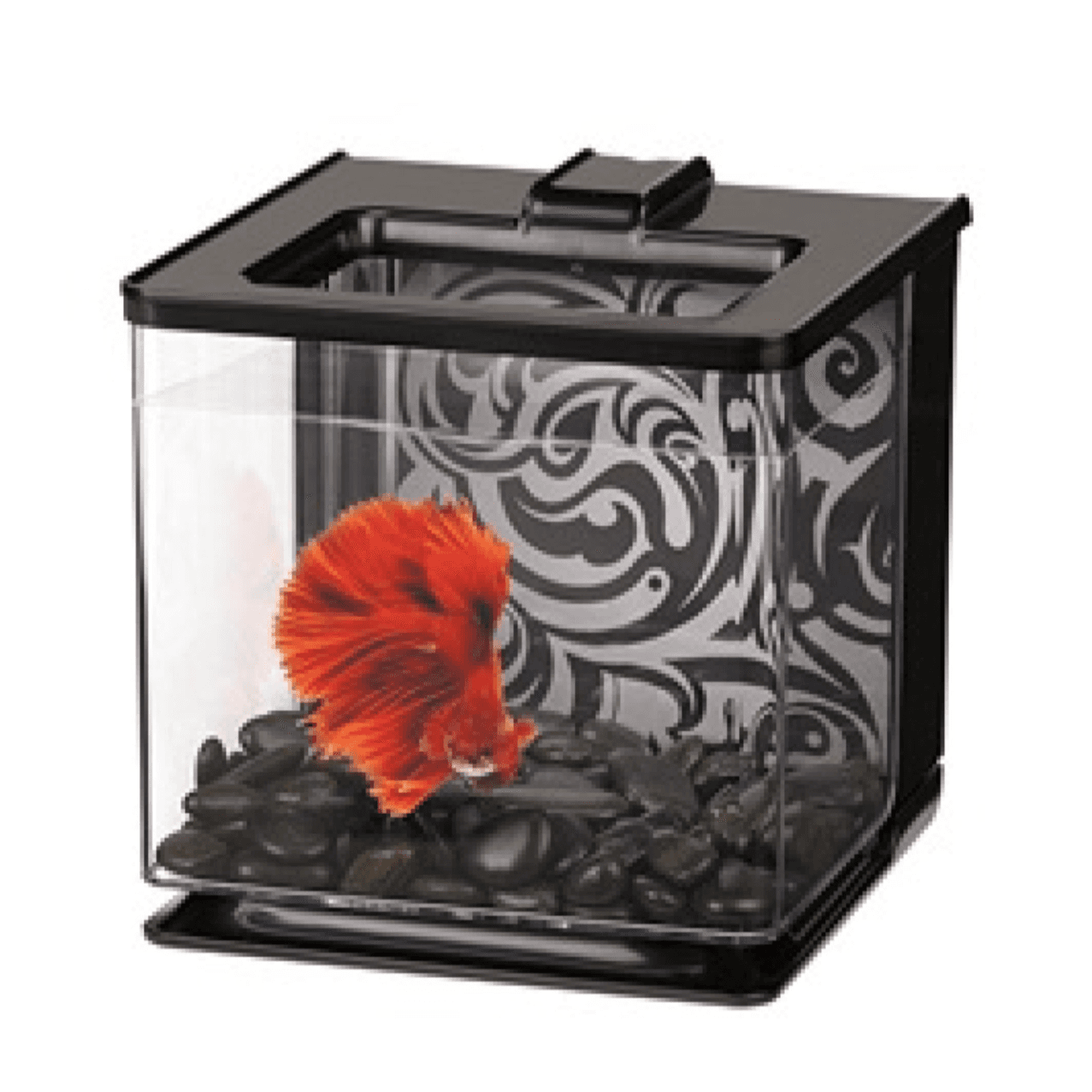 Marina Betta Ez Care Aquarium Black - 2.5 L