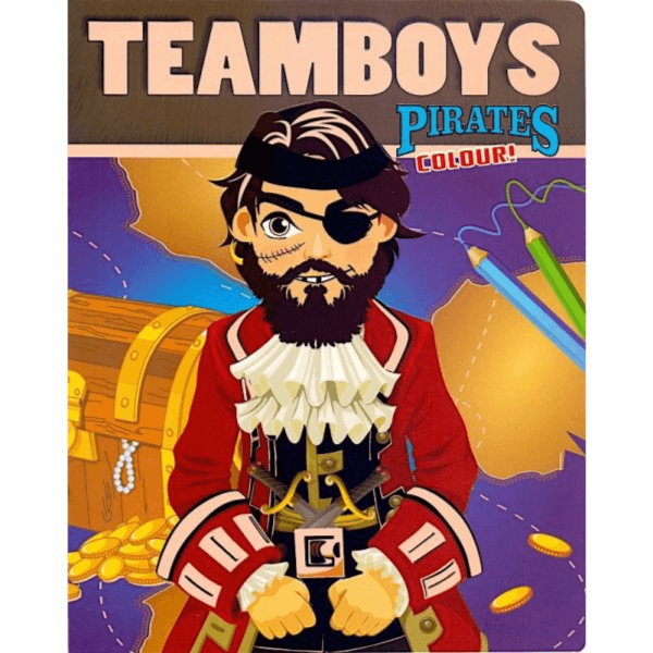 Teamboys Pirates Color Book